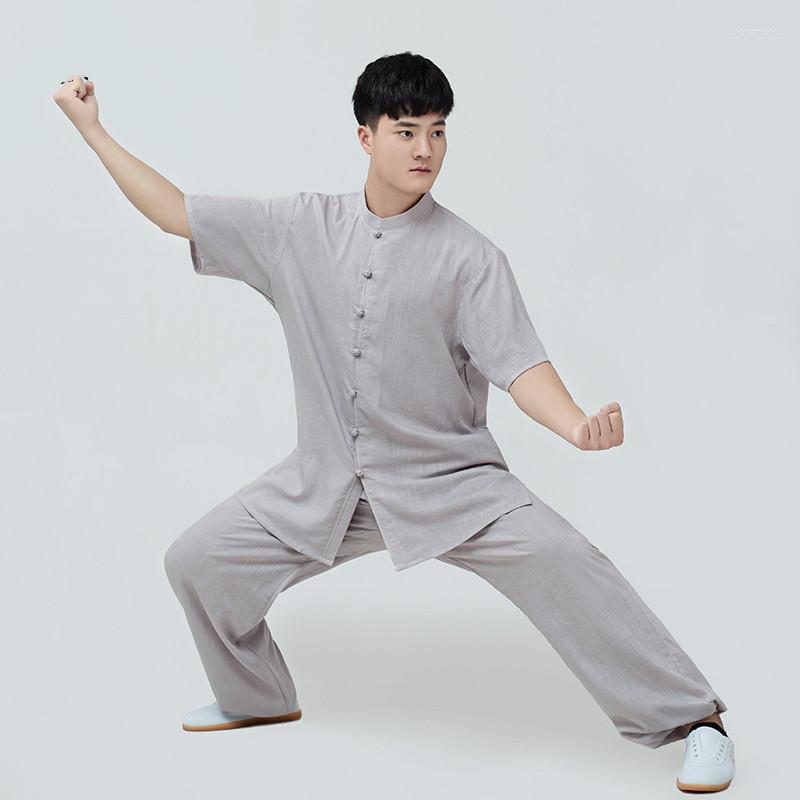 Ethnic Clothing Men Summer Tang Suit Short Sleeve Wushu Wear Sets Kungfu Costume Women Tai Chi Clothes Traditional Nation Martial Art
Ethnic Clothing Men Summer Tang Suit Short Sleeve Wushu Wear Sets Kungfu Costume Women Tai Chi Clothes Traditional Nation Martial Art