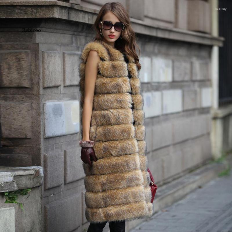 Women' Fur Autumn And Winter Fashion Brand Long Faux Vest Europe Style Slim Fake Coat J21, Gray
Women' Fur Autumn And Winter Fashion Brand Long Faux Vest Europe Style Slim Fake Coat J21, Gray