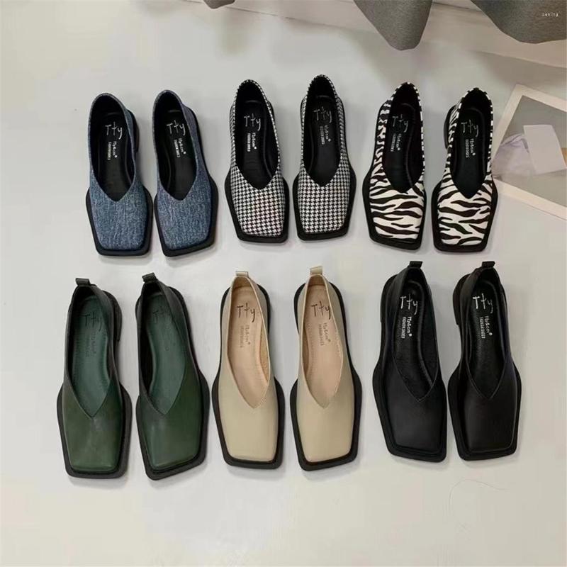 Dress Shoes Bailamos Women Flats Square Toe Office Ladies Flat Ballet Casual Loafer Soft Elastic Shallow Ballerina Zapatos, Black
Dress Shoes Bailamos Women Flats Square Toe Office Ladies Flat Ballet Casual Loafer Soft Elastic Shallow Ballerina Zapatos, Black