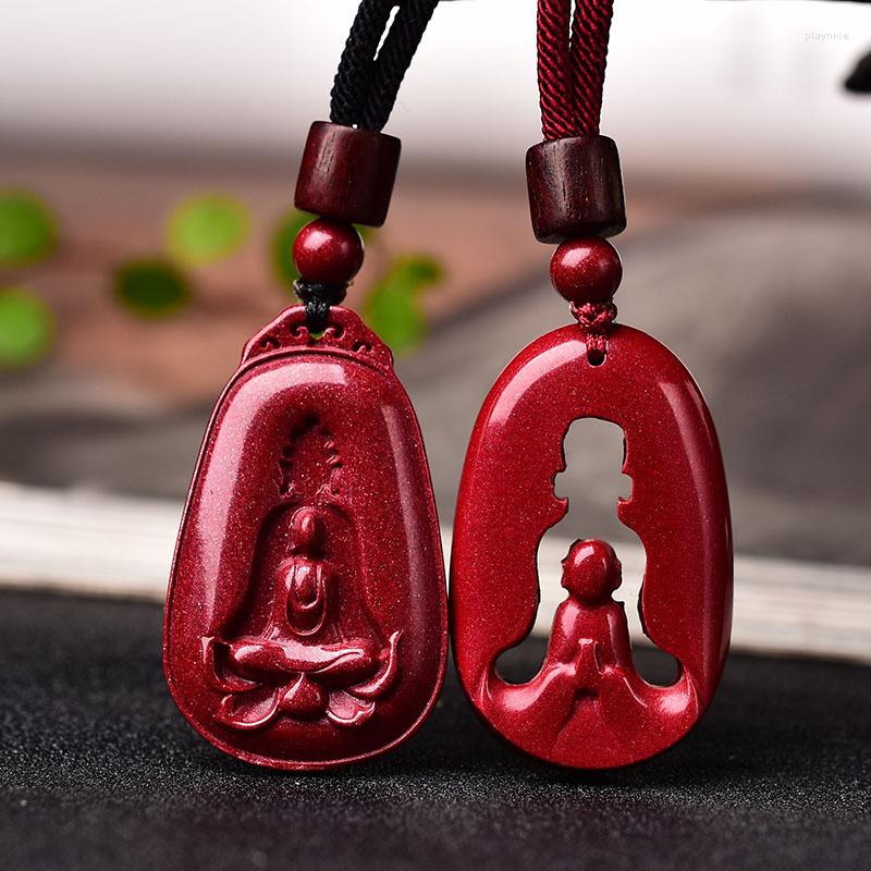 Pendant Necklaces Natural Purple Cinnabar Buddhist Mantra Manual Rope Women Men Fashion Jewelry Gift Dropship
Pendant Necklaces Natural Purple Cinnabar Buddhist Mantra Manual Rope Women Men Fashion Jewelry Gift Dropship
