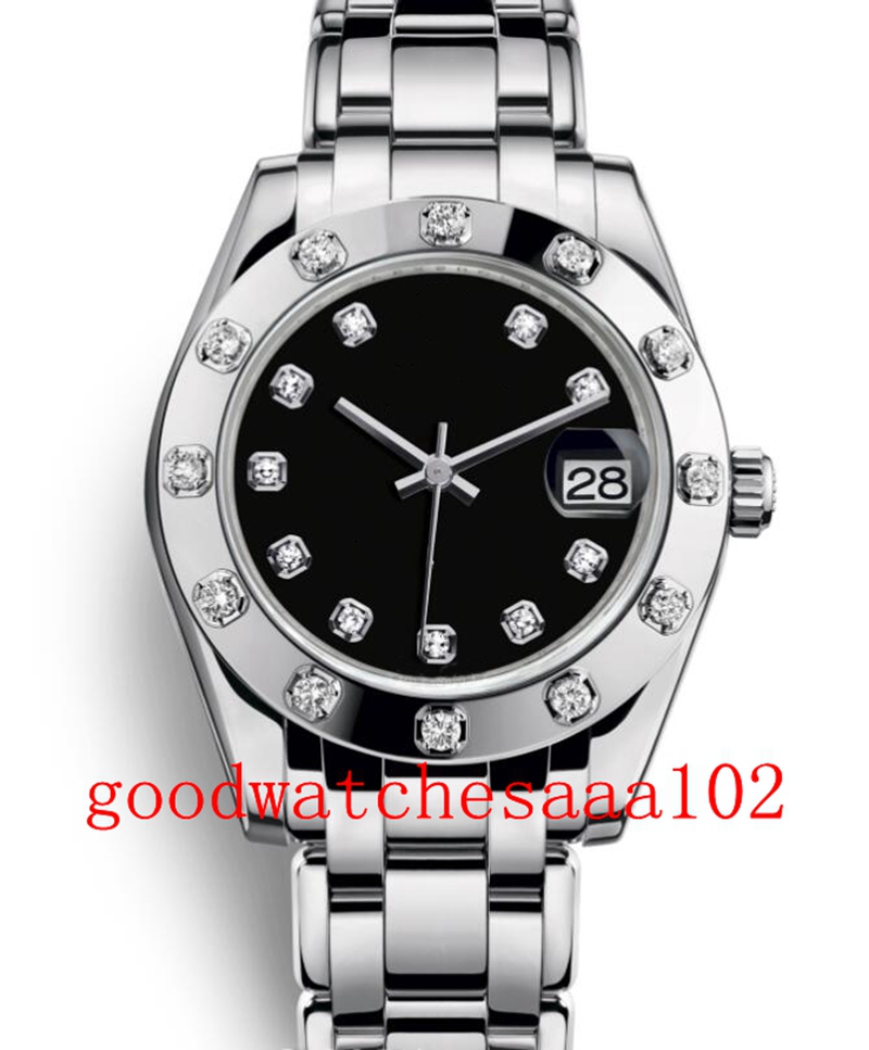 Topselling new quality watch Women's Wristwatches 31mm Black Dial 178344 178344-0057 178344-0052 Automatic 2813 Movement 18k white gold with diamonds Ladies Watches
Topselling new quality watch Women's Wristwatches 31mm Black Dial 178344 178344-0057 178344-0052 Automatic 2813 Movement 18k white gold with diamonds Ladies Watches