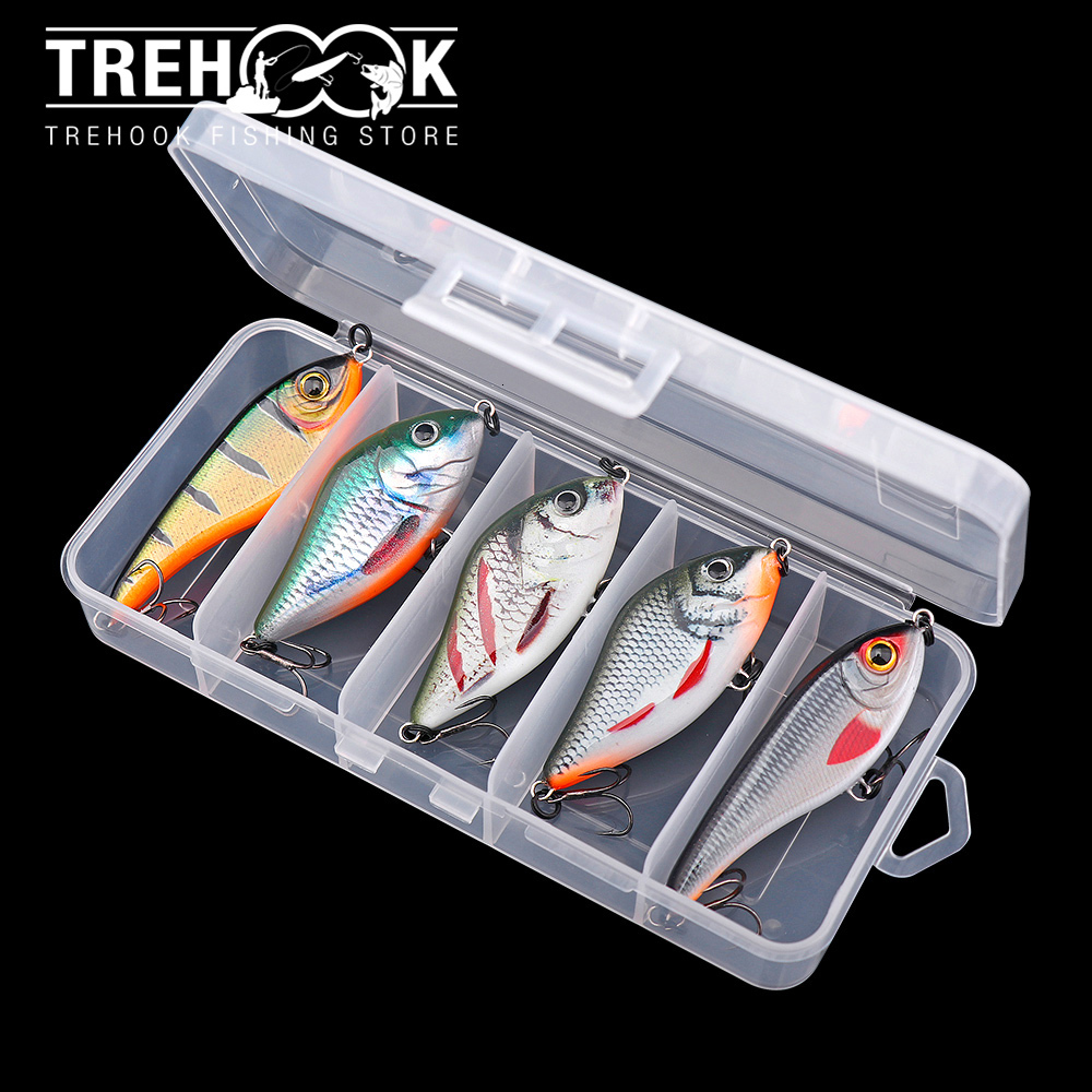 Baits Lures TREHOOK 5pcs 9g13g Mix Jerkbait Rattling Fishing Pike Sinking Wobblers Set Fish Bait Crankbaits Goods Lure 221111
Baits Lures TREHOOK 5pcs 9g13g Mix Jerkbait Rattling Fishing Pike Sinking Wobblers Set Fish Bait Crankbaits Goods Lure 221111