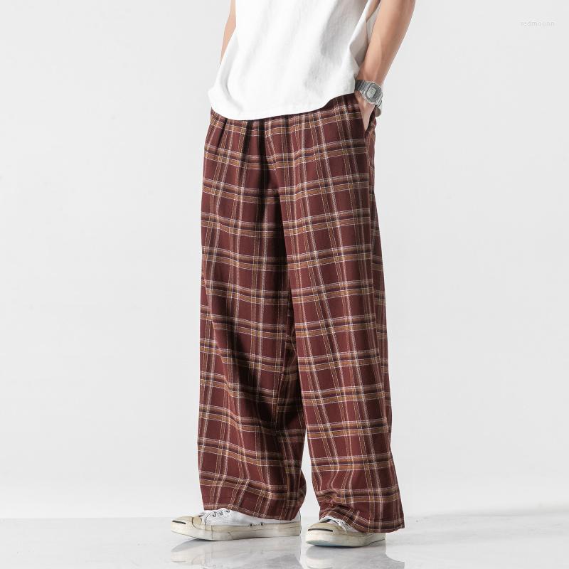 Men's Pants Spring Summer Loose Plus Size Wide Leg Plaid Chinese Style Tai Chi Straight Casual Trousers Harajuku Thin Clothes, Black
Men's Pants Spring Summer Loose Plus Size Wide Leg Plaid Chinese Style Tai Chi Straight Casual Trousers Harajuku Thin Clothes, Black