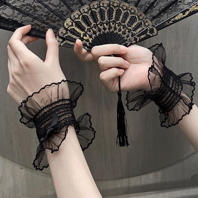 Knee Pads Lolita Kawaii Elastic Oversleeve Women Bow Japanese Sweet Short Arm Sleeves Lace Wrist Cuffs Bracelets Black White
Knee Pads Lolita Kawaii Elastic Oversleeve Women Bow Japanese Sweet Short Arm Sleeves Lace Wrist Cuffs Bracelets Black White