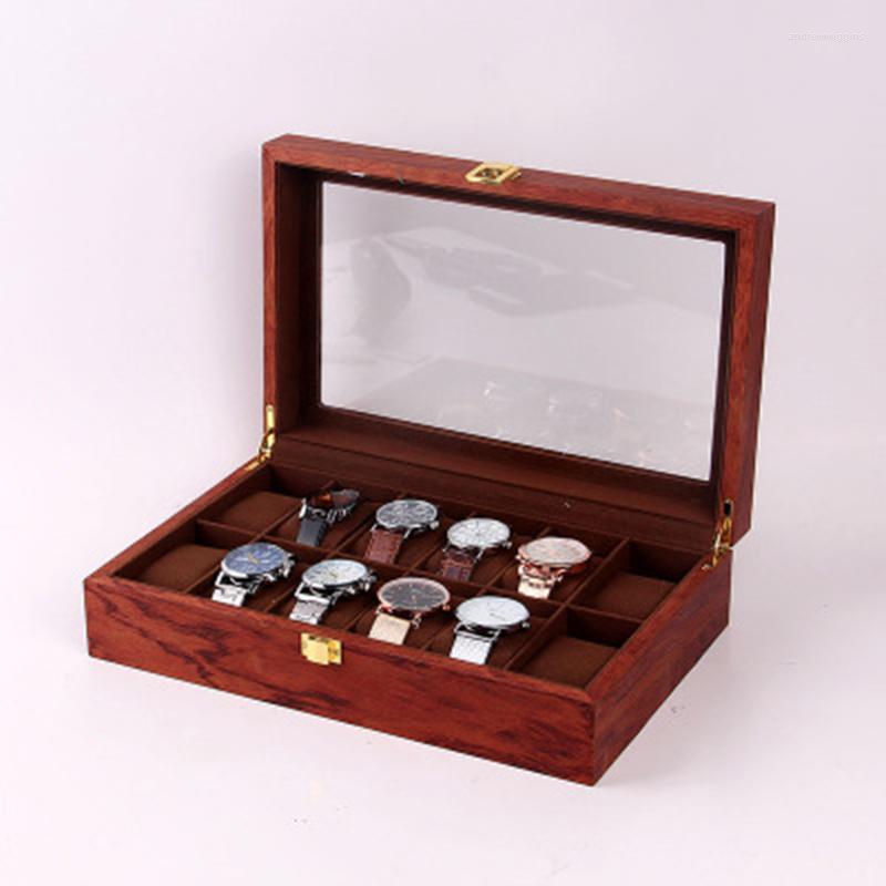 Watch Boxes 3 Colors Top Quality Home 12 Girds Men Box Luxury Wooden Case Holder For Watches
Watch Boxes 3 Colors Top Quality Home 12 Girds Men Box Luxury Wooden Case Holder For Watches