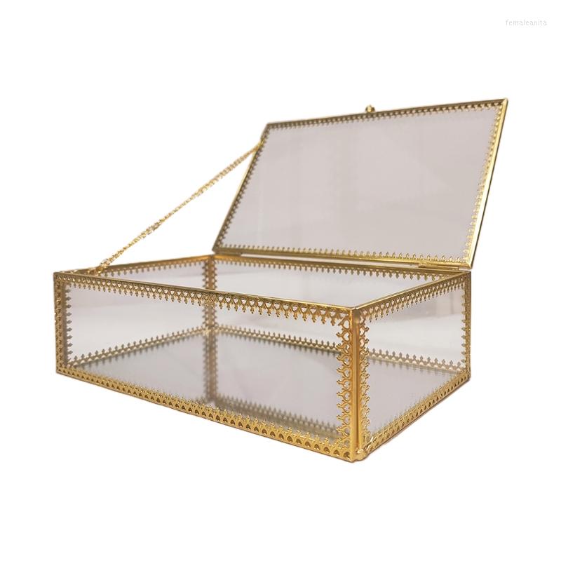 Jewelry Pouches Ornate Gold Brass Vintage Glass Box Lace Edged- Rectangle Geometric Display Organizer Keepsake Case
Jewelry Pouches Ornate Gold Brass Vintage Glass Box Lace Edged- Rectangle Geometric Display Organizer Keepsake Case