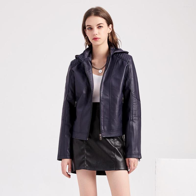 Women' Leather 2022 European And American Autumn Winter Jacket Detachable Hat Women' Plush Coat, Black
Women' Leather 2022 European And American Autumn Winter Jacket Detachable Hat Women' Plush Coat, Black