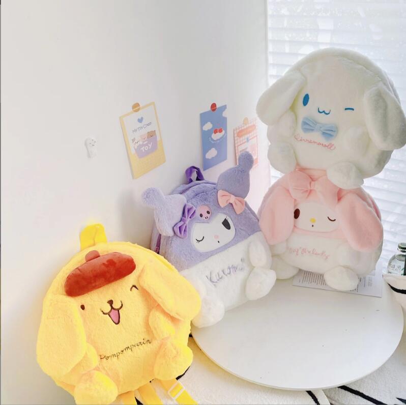 Yellow Pink White Purple Plush Backpack Big Ear Dog Girl Cute Soft Accessories Zipper Accessory Bag
Yellow Pink White Purple Plush Backpack Big Ear Dog Girl Cute Soft Accessories Zipper Accessory Bag