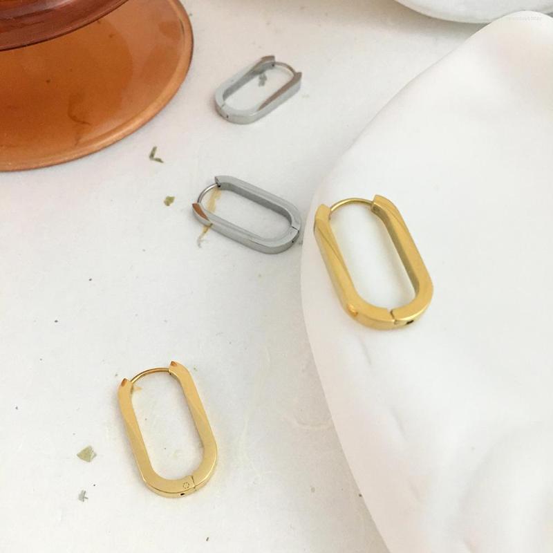 Hoop Earrings Monlansher Geometric Oval Rectangle Metal Titanium Steel For Women Daily Minimalist Jewelry
Hoop Earrings Monlansher Geometric Oval Rectangle Metal Titanium Steel For Women Daily Minimalist Jewelry