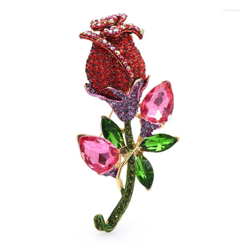 Brooches Wuli&baby Big Rhinestone Rose Flower For Women Unisex Sparkling Classic Party Office Brooch Pin Gifts
Brooches Wuli&baby Big Rhinestone Rose Flower For Women Unisex Sparkling Classic Party Office Brooch Pin Gifts