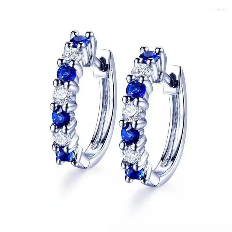 Hoop Earrings 2022 Sterling Silver Colorful Zircon For Women Girl Classic Sapphire Circle Earring Cartilage Jewelry
Hoop Earrings 2022 Sterling Silver Colorful Zircon For Women Girl Classic Sapphire Circle Earring Cartilage Jewelry