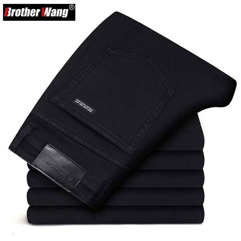 Mens Jeans Stretch Black Classic Style Business Fashion Pure Slimfit Denim Pants Male Brand Casual Trousers 221113
Mens Jeans Stretch Black Classic Style Business Fashion Pure Slimfit Denim Pants Male Brand Casual Trousers 221113