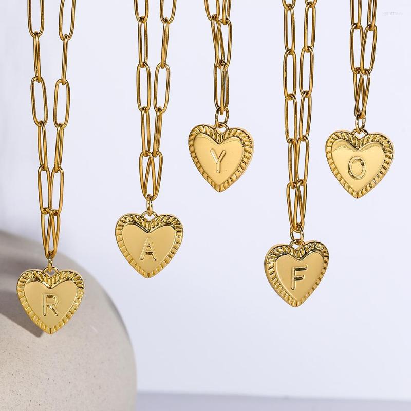 Pendant Necklaces 26 Letter Name Necklace For Women A-Z Alphabet Initial Choker Gold Color Collares Long Stainless Steel Chains Link
Pendant Necklaces 26 Letter Name Necklace For Women A-Z Alphabet Initial Choker Gold Color Collares Long Stainless Steel Chains Link