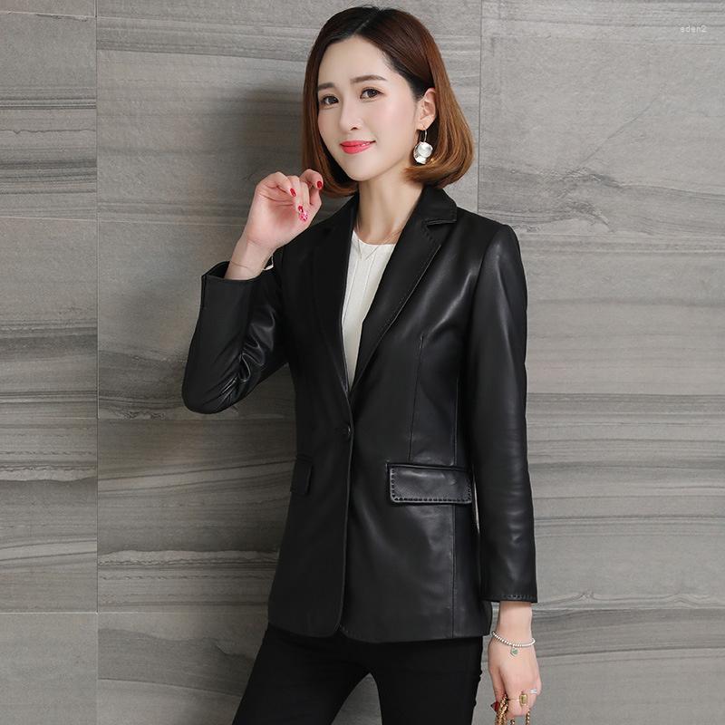 Women's Leather Soft Office Lady Sheepskin Blazer Jacket Women Genuine Coat Red Black Luxury Real Suit Female Clothes
Women's Leather Soft Office Lady Sheepskin Blazer Jacket Women Genuine Coat Red Black Luxury Real Suit Female Clothes