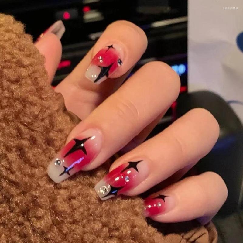 False Nails 24Pcs Detachable Wavy Coffin Ballerina French With Diamond Stars Fake Pink Full Cover Nail Tips Press On
False Nails 24Pcs Detachable Wavy Coffin Ballerina French With Diamond Stars Fake Pink Full Cover Nail Tips Press On