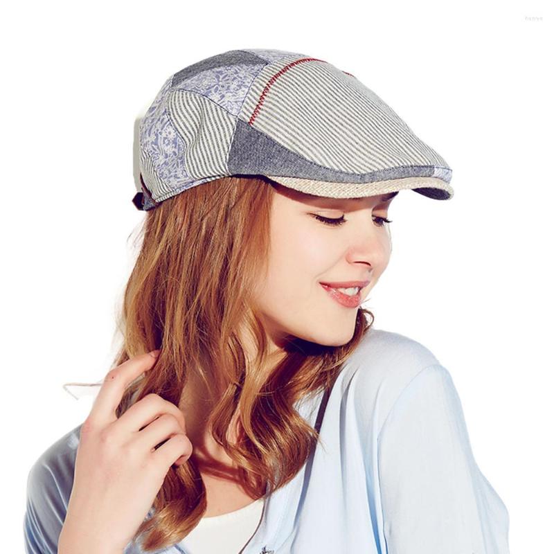 Sboy Hats Kenmont Brand Summer Spring Autumn Women Berets Patchwork Sun Hat GorrasCotton Comfortable Visor Cabbie Caps 3215, Light coffee
Sboy Hats Kenmont Brand Summer Spring Autumn Women Berets Patchwork Sun Hat GorrasCotton Comfortable Visor Cabbie Caps 3215, Light coffee