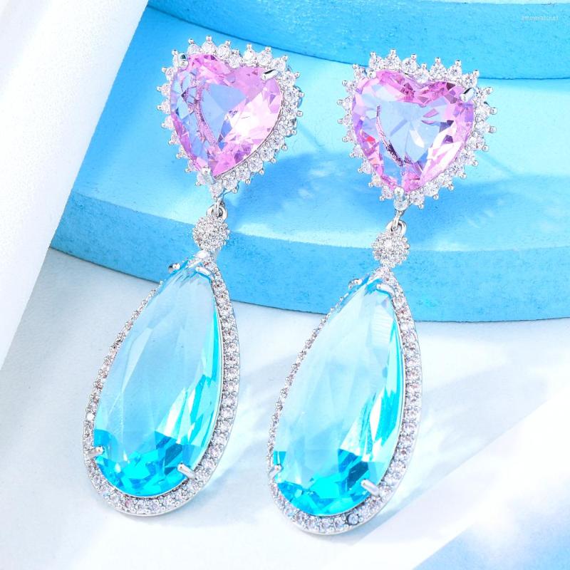 Dangle Earrings Kellybola DIY Shiny CZ For Women Bridal Wedding Girl Daily Surper Jewelry High Quality Romantic Summer
Dangle Earrings Kellybola DIY Shiny CZ For Women Bridal Wedding Girl Daily Surper Jewelry High Quality Romantic Summer