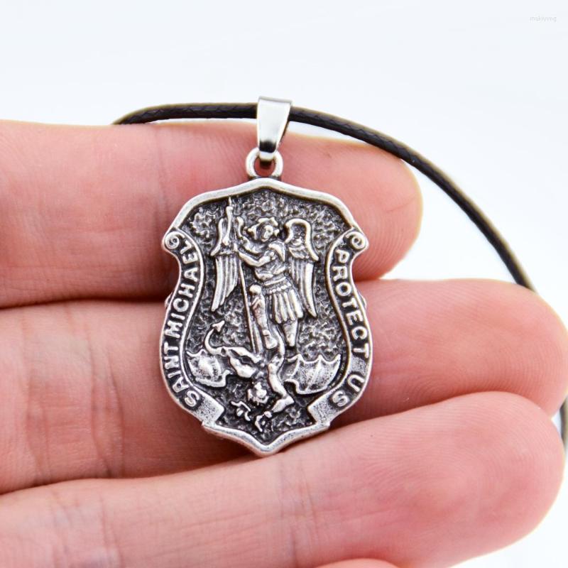 Pendant Necklaces 12PC St. Michael Protect Us Necklace For Women Men Talisman Amulet Spirit Jewelry
Pendant Necklaces 12PC St. Michael Protect Us Necklace For Women Men Talisman Amulet Spirit Jewelry