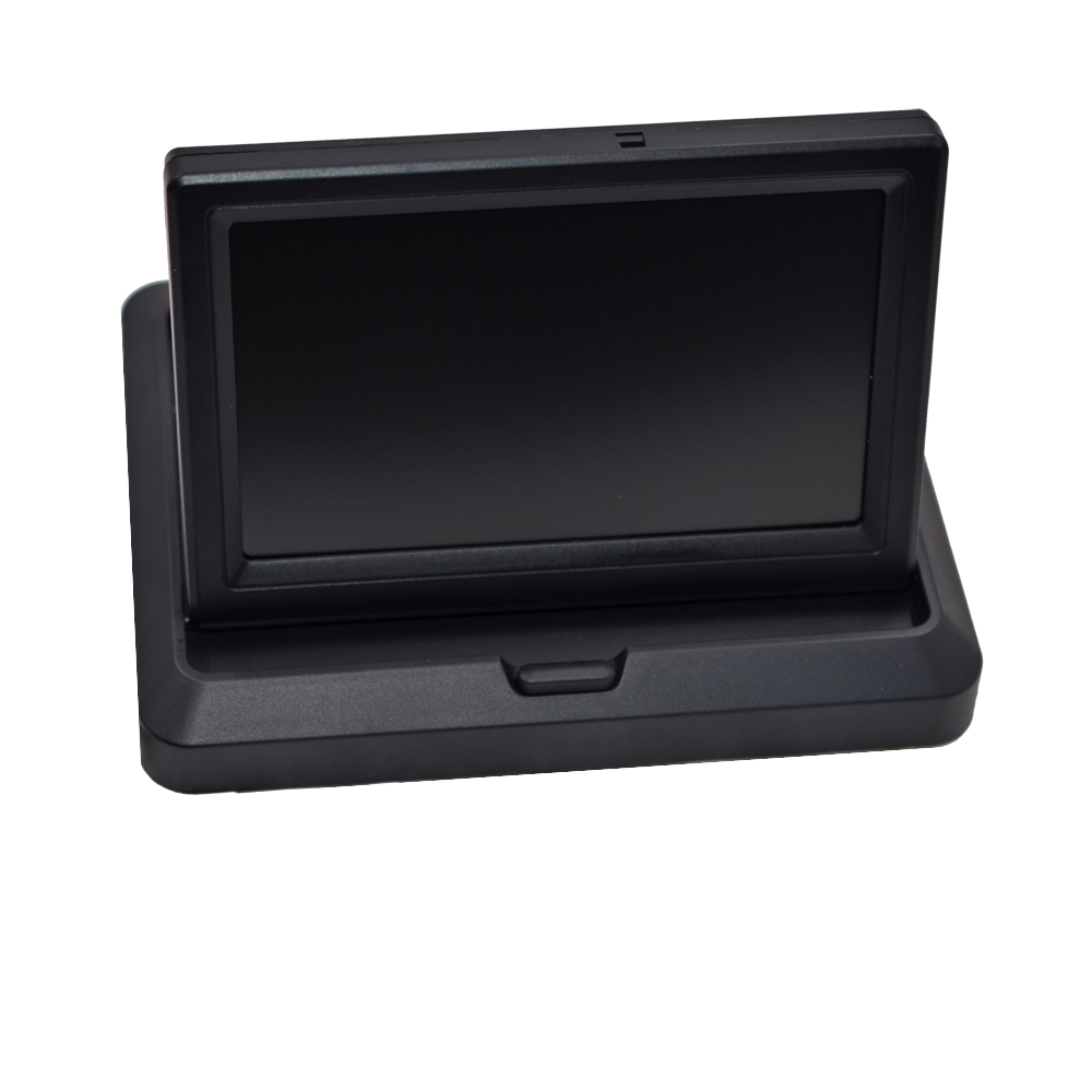 5 Inch Car Monitor 800 480 TFT LCD Foldable Reverse Car Parking Camera with 12 LED Night Vision