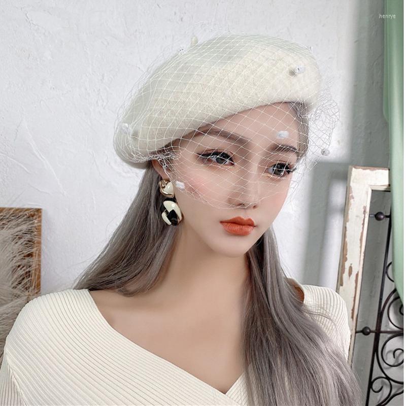 Berets Women's Hats Winter Thick Wool Adjustable Size Solid Color Vintage Mesh Yarn Beret Hat, Black
Berets Women's Hats Winter Thick Wool Adjustable Size Solid Color Vintage Mesh Yarn Beret Hat, Black