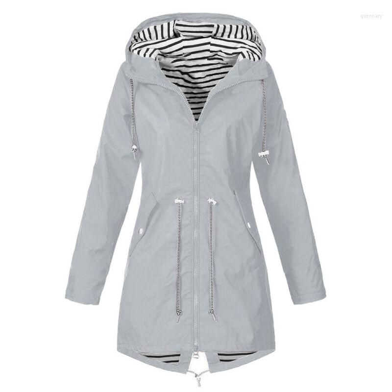 Women' Trench Coats Hirigin Women Solid Jacket Outdoor Plus Size Hooded Raincoat Windproof Windbreaker Pockets Casual Long Sleeves, Black
Women' Trench Coats Hirigin Women Solid Jacket Outdoor Plus Size Hooded Raincoat Windproof Windbreaker Pockets Casual Long Sleeves, Black