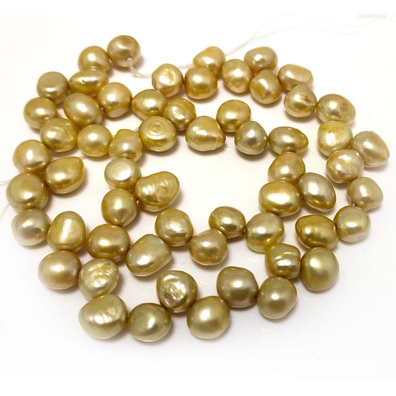 Choker 16 Inches 8-9mm Champagne Natural High Luster Side Drilled Flat Baroque Pearl Loose Strand
Choker 16 Inches 8-9mm Champagne Natural High Luster Side Drilled Flat Baroque Pearl Loose Strand