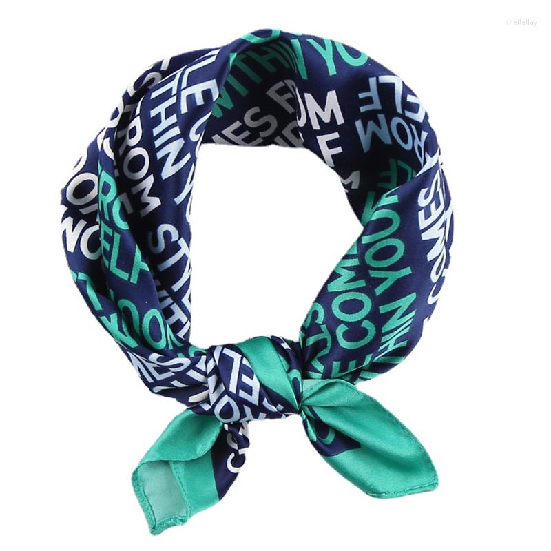 Scarves CHENKIO Korean Fashion Small Square Scarf Simulation Silk Women's Striped Headband Hijabs For Woman
Scarves CHENKIO Korean Fashion Small Square Scarf Simulation Silk Women's Striped Headband Hijabs For Woman