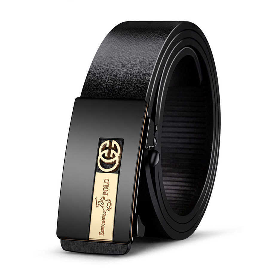 Fashion Brand Belt men's women genuine leather pure cow leather automatic buckle young people's belt trendy version jeans business versatile, Black
Fashion Brand Belt men's women genuine leather pure cow leather automatic buckle young people's belt trendy version jeans business versatile, Black