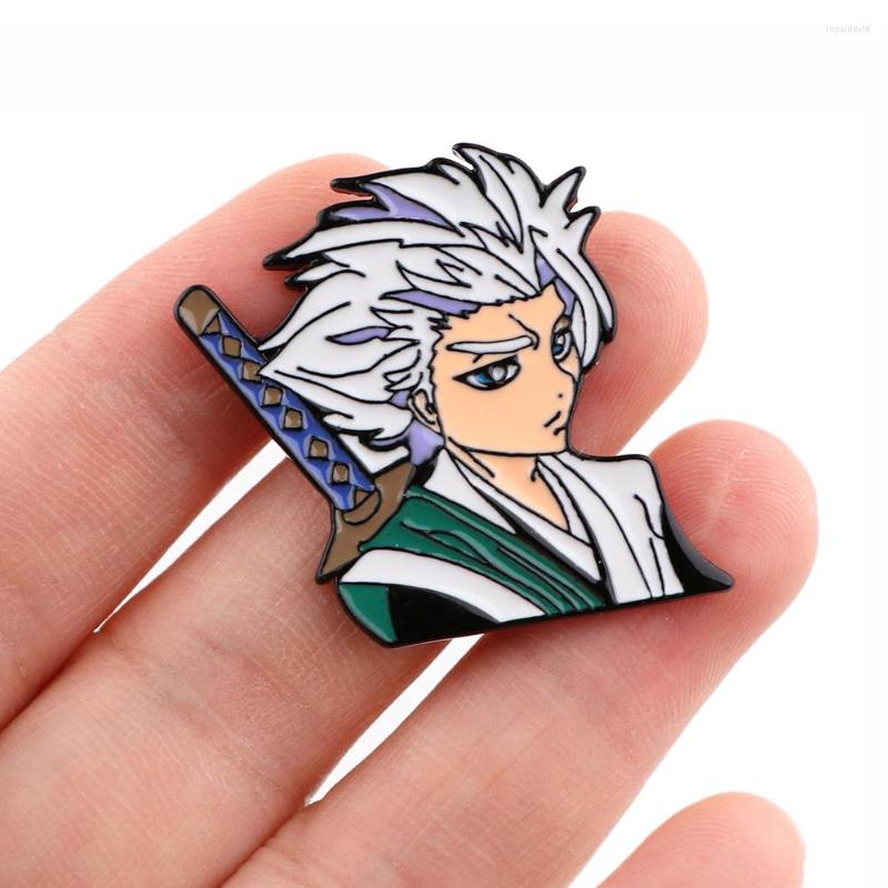 Brooches Hitsugaya Toushirou Enamel Pin Anime Lapel Pins For Backpacks Year Gift Manga Badges On Backpack Brooch Clothes
Brooches Hitsugaya Toushirou Enamel Pin Anime Lapel Pins For Backpacks Year Gift Manga Badges On Backpack Brooch Clothes