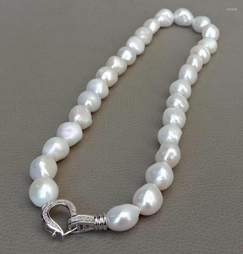 Chains Natural Freshwater White Baroque Pearl Choker Necklace Silver Color Clasp For Women Valentine's Day Gift
Chains Natural Freshwater White Baroque Pearl Choker Necklace Silver Color Clasp For Women Valentine's Day Gift