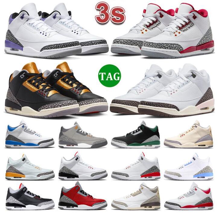Fashion men basketball shoes 3s jumpman 3 Cardinal Red Pine Green Racer Blue Cool Grey Georgetown Court Purple Laser Orange mens trainers outdoor sports sneakers, 19
Fashion men basketball shoes 3s jumpman 3 Cardinal Red Pine Green Racer Blue Cool Grey Georgetown Court Purple Laser Orange mens trainers outdoor sports sneakers, 19