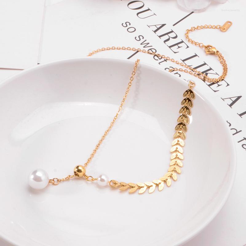 Pendant Necklaces Christmas Gift 925 Sterling Silver Cute Fish Bone Choker Pearl Drop Charm Necklace Charming Woman Wedding Party Birthday
Pendant Necklaces Christmas Gift 925 Sterling Silver Cute Fish Bone Choker Pearl Drop Charm Necklace Charming Woman Wedding Party Birthday
