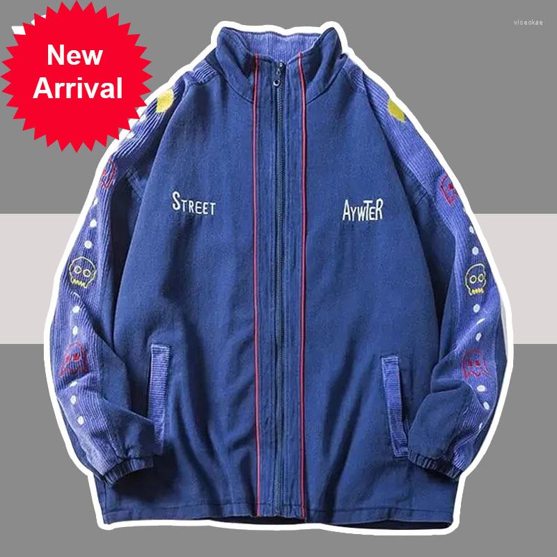 Men's Jackets Varsity Jacket Women Casual Men Street Corduroy Letter Embroidery College Loose Spring Autumn Retro Stand Collar Coat, Blue
Men's Jackets Varsity Jacket Women Casual Men Street Corduroy Letter Embroidery College Loose Spring Autumn Retro Stand Collar Coat, Blue
