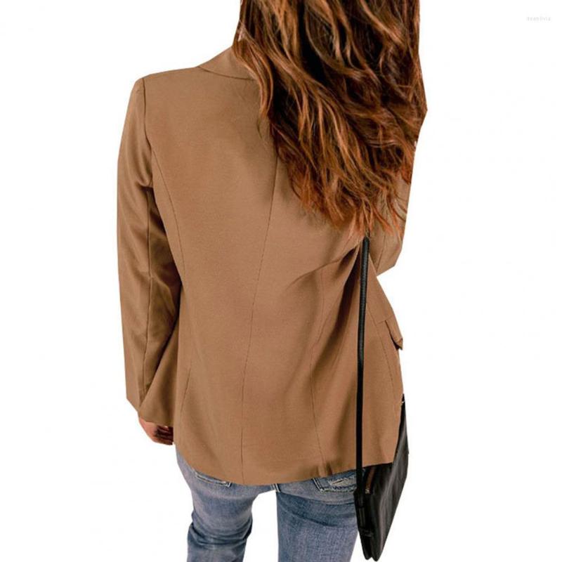 Women's Suits Ruffle Flap Pockets Comfortable Warm Office Lady Autumn Solid Color Button Jacket Blazer Outerwear, Black
Women's Suits Ruffle Flap Pockets Comfortable Warm Office Lady Autumn Solid Color Button Jacket Blazer Outerwear, Black