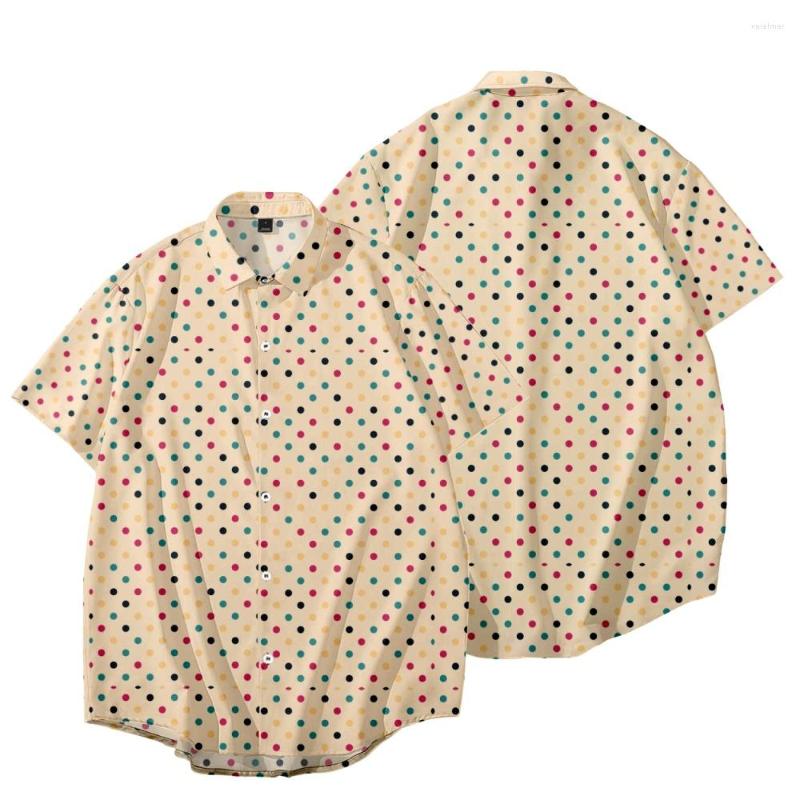 Men's Casual Shirts Polka Dots Style Short Sleeve Fishon Men's Women T Shirt Unisex Blouses Tops, Gold
Men's Casual Shirts Polka Dots Style Short Sleeve Fishon Men's Women T Shirt Unisex Blouses Tops, Gold