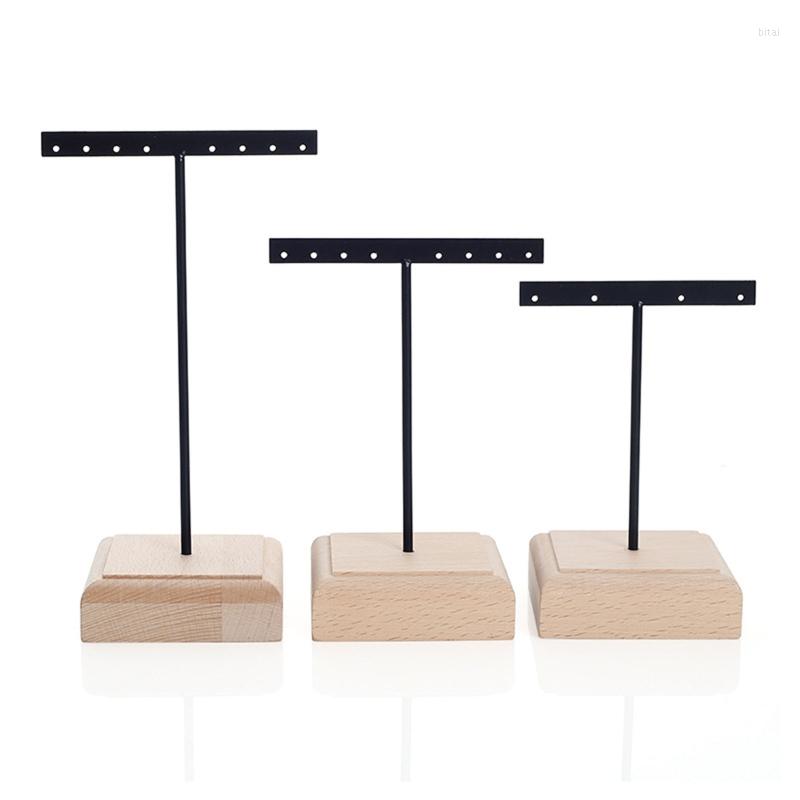 Jewelry Pouches 4/8 Holes Earrings Holder T-shape Shelf Display Solid Wood Wrought Iron Rack For Storag Dropship
Jewelry Pouches 4/8 Holes Earrings Holder T-shape Shelf Display Solid Wood Wrought Iron Rack For Storag Dropship
