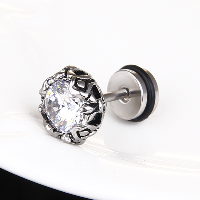 Crown Zircon Diamond Stud Earrings Stainless Steel Ear Rings for Women Men Fashion Fine Jewelry
Crown Zircon Diamond Stud Earrings Stainless Steel Ear Rings for Women Men Fashion Fine Jewelry