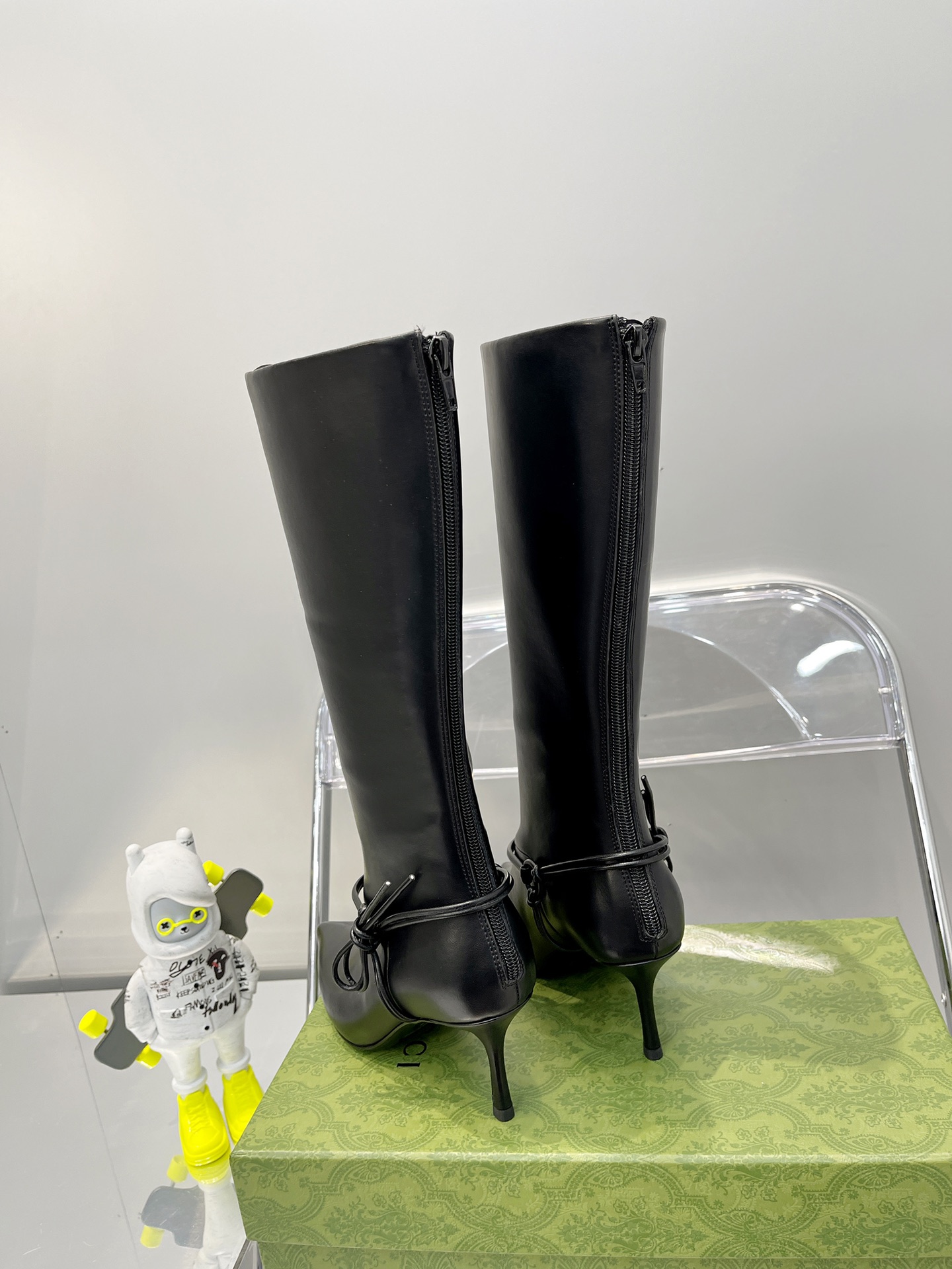 Women 'S Boots The Knee Boots Heels Shoes Nightclub Shoe Thigh High Botas Pointed Toe Female Crystal new, Black
Women 'S Boots The Knee Boots Heels Shoes Nightclub Shoe Thigh High Botas Pointed Toe Female Crystal new, Black