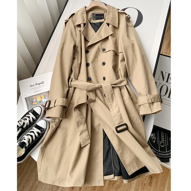 Men's Jackets Khaki Classic Double Breasted Trench Korean Fashion Casual Slim Fit Overcoat Male Luxury Man Jacket Windbreaker Men's Coat 221014
Men's Jackets Khaki Classic Double Breasted Trench Korean Fashion Casual Slim Fit Overcoat Male Luxury Man Jacket Windbreaker Men's Coat 221014