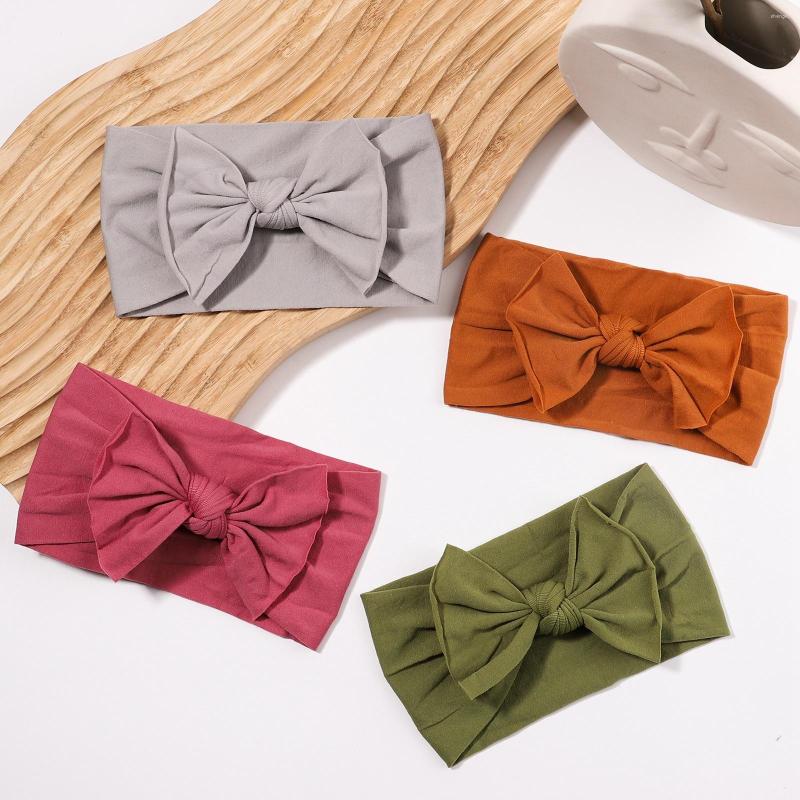 Hair Accessories 1Piece 6.3'' Solid Color Kids Bows Headband For Baby Girls Nylon Elastic Band Broadside Hairband Headwear, 2766-27 
Hair Accessories 1Piece 6.3'' Solid Color Kids Bows Headband For Baby Girls Nylon Elastic Band Broadside Hairband Headwear, 2766-27
