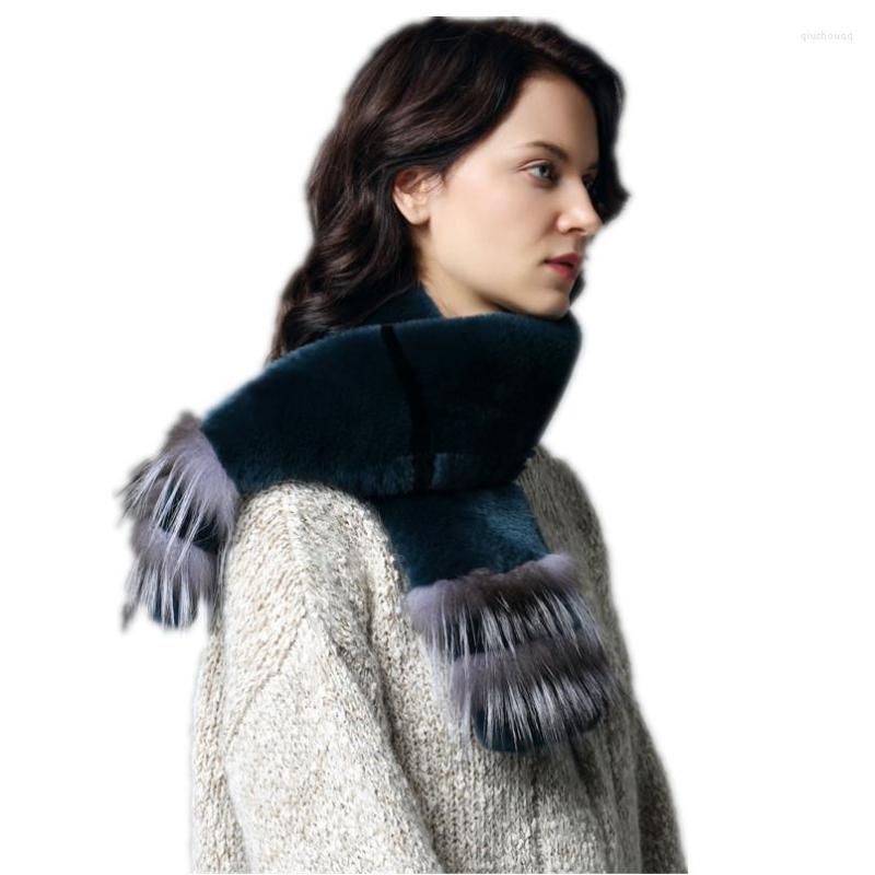 Scarves Handmade Real Rex Fur Scarf Women Winter Warm Fluffy Neck Wraps Full Pelt With Natural Silver
Scarves Handmade Real Rex Fur Scarf Women Winter Warm Fluffy Neck Wraps Full Pelt With Natural Silver