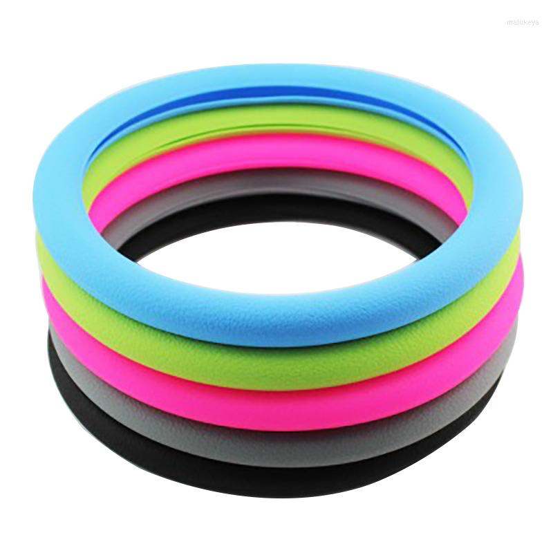 Steering Wheel Covers Car Universal Silicone Cover Elastic Glove Texture Soft Multi Color Auto Decoration DIY Accessories
Steering Wheel Covers Car Universal Silicone Cover Elastic Glove Texture Soft Multi Color Auto Decoration DIY Accessories