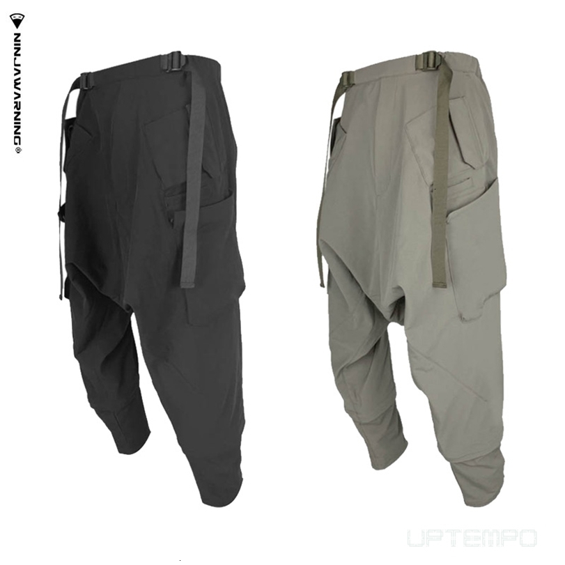 Mens Pants Ninjawarning Ultrawide Drawcord convertable cargo pants drop crotch water repellent techwear ninjawear japanese style 221113, Black
Mens Pants Ninjawarning Ultrawide Drawcord convertable cargo pants drop crotch water repellent techwear ninjawear japanese style 221113, Black