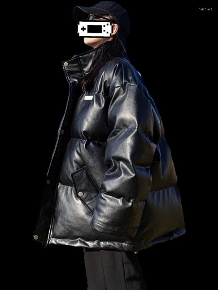 Men's Down Japanese Style Jacket Large Size Loose Extremely Cold Clothing Fashion Brand Winter PU Leather Handsome, Black
Men's Down Japanese Style Jacket Large Size Loose Extremely Cold Clothing Fashion Brand Winter PU Leather Handsome, Black