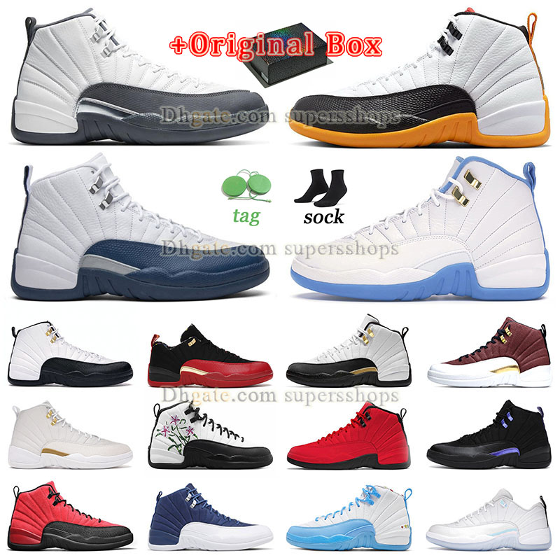 New Jumpman 12 OG High Basketball Shoes GS Floral 25 Years in China Wholesale Fashion Designer With Box FIBA Dark Grey Stealth US12 US13 Mens Womesn Sneakers Trainers, P08 40-47 dark concord
New Jumpman 12 OG High Basketball Shoes GS Floral 25 Years in China Wholesale Fashion Designer With Box FIBA Dark Grey Stealth US12 US13 Mens Womesn Sneakers Trainers, P08 40-47 dark concord