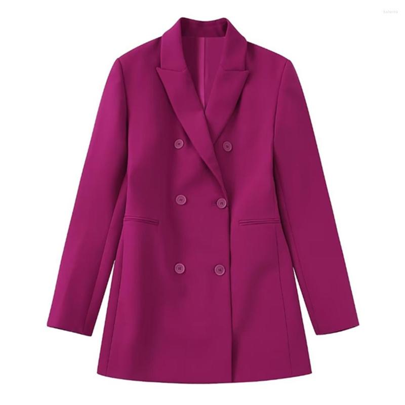 Women's Suits Jenny&Dave 2022 England Style Fashio Office Lady Rose Color Double Breasted Long Blazers Casual Mini Dress Women, Rose red
Women's Suits Jenny&Dave 2022 England Style Fashio Office Lady Rose Color Double Breasted Long Blazers Casual Mini Dress Women, Rose red