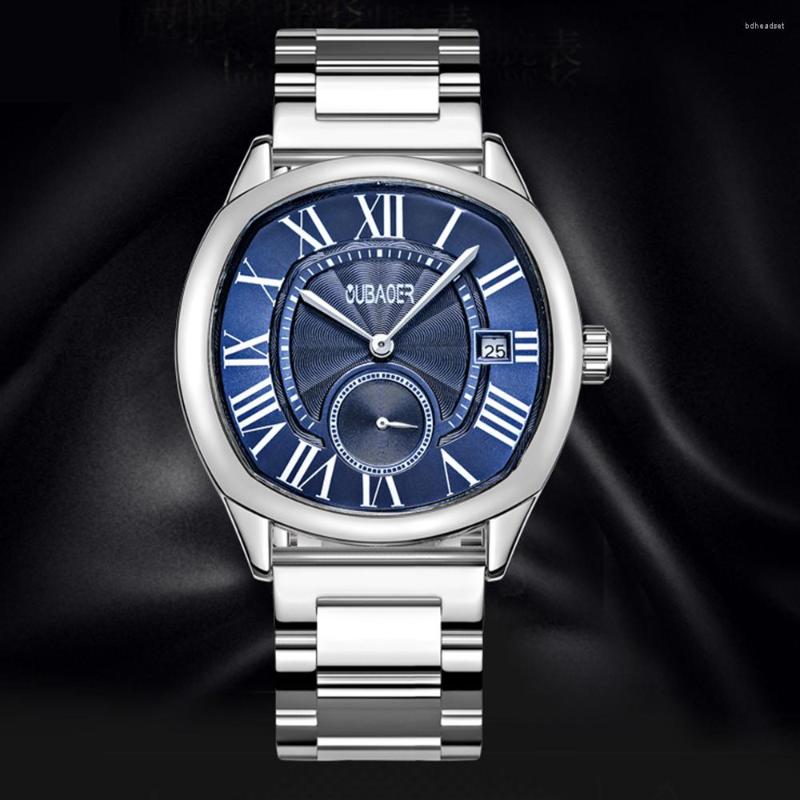 Wristwatches Mens Watches Male Quartz Watch 2022 OUBAOER Stainless Steel Waterproof Roman Numerals Casual Fashion Gifts For Mans, Rose grays
Wristwatches Mens Watches Male Quartz Watch 2022 OUBAOER Stainless Steel Waterproof Roman Numerals Casual Fashion Gifts For Mans, Rose grays