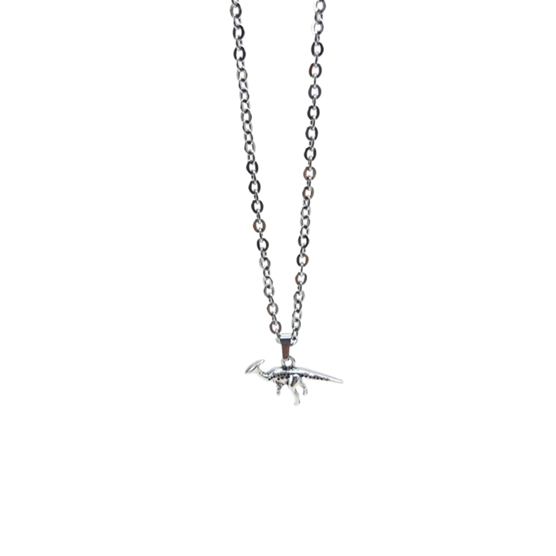WJZB Fashion stereoscopic Parasaurolophus pendant necklaces vintage punk stainless steel sweater chain necklaces jewelry wholesale
WJZB Fashion stereoscopic Parasaurolophus pendant necklaces vintage punk stainless steel sweater chain necklaces jewelry wholesale