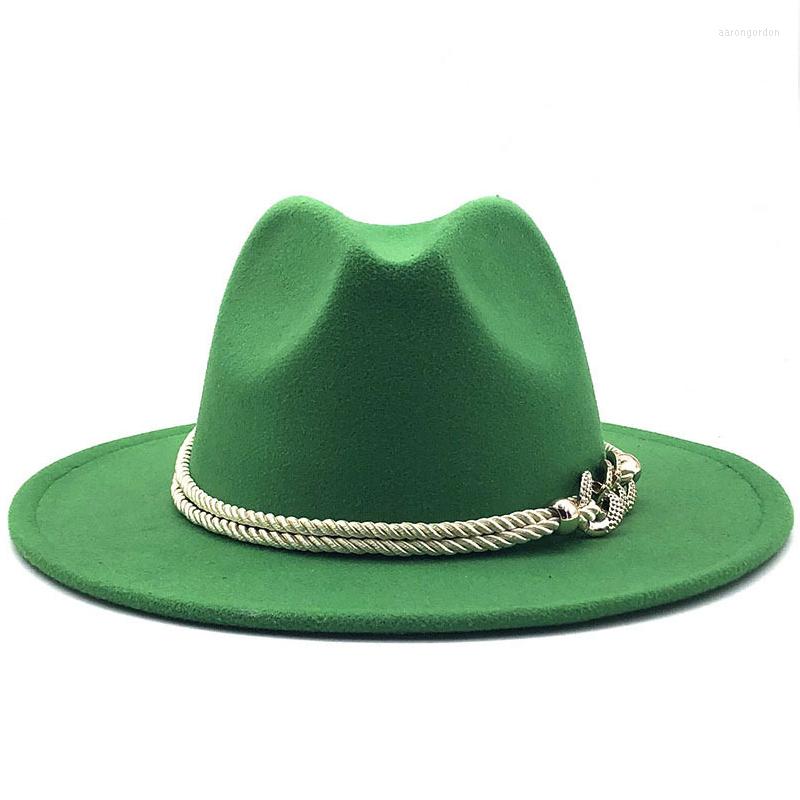 Berets Black Wide Brim Simple Top Hats Felt Fedoras British Chain Hat For Men Women Artificial Wool Blend Wedding Jazz Cap, Mz17051-14
Berets Black Wide Brim Simple Top Hats Felt Fedoras British Chain Hat For Men Women Artificial Wool Blend Wedding Jazz Cap, Mz17051-14