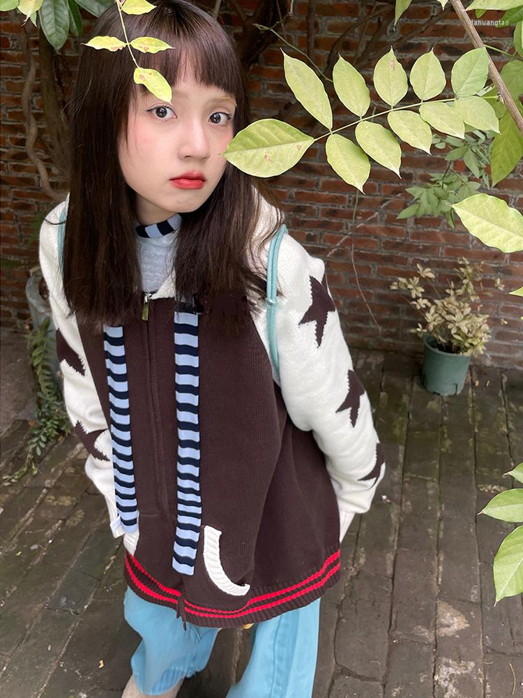 Women's Knits 2022 Women's Cardigan Autumn Winter Knitted CardiganKorean Preppy Style Soft Warm Zipper, Brown
Women's Knits 2022 Women's Cardigan Autumn Winter Knitted CardiganKorean Preppy Style Soft Warm Zipper, Brown